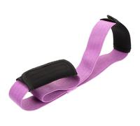 Elastic Yoga Resistance Band 100lb Purple for Fitness and Yoga | Polyester Latex Blend, Stretchable Support for Women, Safe for Training and Flexibility