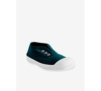 Elasticated Canvas Trainers for Children, Elly E15149C15N BENSIMON® aqua green
