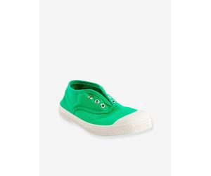 Elasticated Canvas Trainers for Children, Elly E15149C15N BENSIMON® green