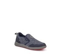Elasticated Fabric Slip-Ons Pavers Navy 7