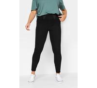 Yours Curve Elasticated Insert Shaper Stretch Jeggings - Women's - Plus Size Curve Black