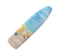 Elasticated Ironing Board Covers 110 x 35cm Starfish And Beach Overcoat Ironing Board For Steam Ironing,With Heat And Steam Reflection For Faster Ironing,With Elastic Rubber Stretch
