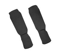 Elasticated Shin Instep Pad - Professional Muay Thai Shin Guards | Muay Thai MMA Kickboxing shin Guard | Elite Sports Instep Guard Sparring Protective Leg shin Kick Pads for Kids and Adults