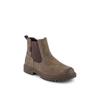 Elasticated Slip-On Boots With Grippy Sole Pavers Khaki 7