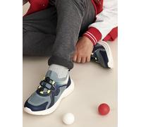 Elasticated Sports Trainers with Thick Sole for Children set blue