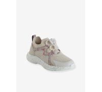 Elasticated Sports Trainers with Thick Soles for Girls, Designed for Autonomy set beige