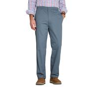 Elasticated Waist Summer Cotton Rugby Trousers with Drawcord Chums Mid Blue 38R