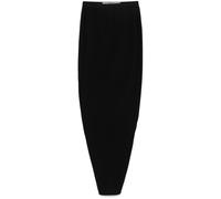 Elasticated Waistband Skirt with Vent- female- Rick Owens- Maxi Skirts- Black- M- Skirts M