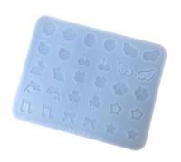 Elastomer Charm Cast Set for Rosin Art Highlighting Bend Star Conies Designs Flexible Not Deadly Substance Crafting Essential Tool Bend Ailerons Star Conies Cast