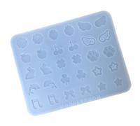 Elastomer Charm Cast Set for Rosin Art Highlighting Bend Wing Star Conies Designs Flexible Not Deadly Substance Crafting Essential Tool Artisanal Jewelry Tool Cast