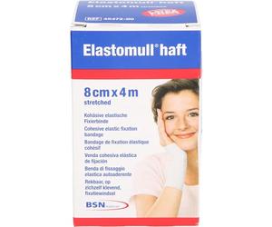 ELASTOMULL Adhesive 8 cm x 4 m Fixation Bandage Pack of 1