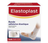 Elastoplast Adhesive Bandage 6cm x 2.5m, Hypoallergenic, Woven Cotton Backing, 1 count, 0.04 kg