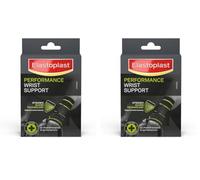 Elastoplast Advanced Performance Wrist Support (1 Wrist Brace) for Carpal Tunnel, Tendonitis, Sprains, Strains, Arthritis, Medical-Grade Left & Right Hand Brace, Size S/M (Pack of 2)