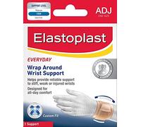 Elastoplast Everyday Wrap Around Wrist Support (1 Wrist Brace), Support Level: Firm (Adjustable), Wrist Support for Injury Prevention/Relief, Wrist Support for Joint Pain, Breathable Material, Tan