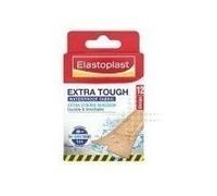 Elastoplast Extra Tough Waterproof Fabric Plasters - 12 Count (Pack of 3)