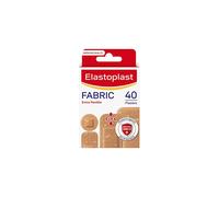 Elastoplast Fabric Extra Flexible Plaster, Pack of 40, Cranberry