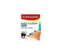 Elastoplast Knee and Elbow Fabric Plaster, 10 Plasters