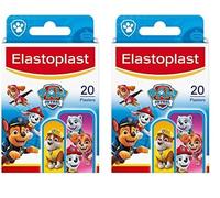 Elastoplast Paw Patrol First Aid Plasters - Assorted Sizes (20 Pack) with Fun Children's Designs, Skin-Friendly
