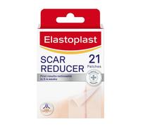 Elastoplast Scar Reducer Plasters (21 Plasters), Quick and Convenient Scar Cover Up Treatment, Scar Sheets to Reduce Visibility of Scars, Scar Plaster Pack for Quick Results, Strong Adhesion Tape