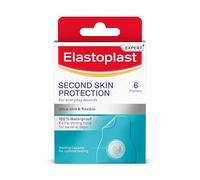Elastoplast Second Skin Protection Plasters (6 Pieces), Hydrocolloid Waterproof Plasters with Advanced and Flexible Protection and Faster Wound Healing, Ultra-Thin Plaster Strips