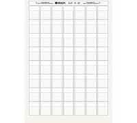 ELAT-18-361-2.5 Brady Self-laminating Polyester Labels A4 Sheets 25 x 33mm