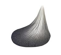 ELAWBTY 1 T Plain Glitter Tulle Veil Long Wedding Bridal Veil F47, Ivory, Cathedral length 118"(300cm)
