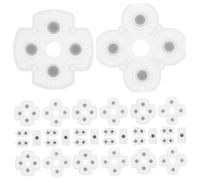 ELAYARD 10 Sets Conductive Silicone Pads Replacement for Controller Responsive Button Pads with Enhanced Sensitivity Easy to Install Gaming Accessories for Extended Controller Lifespan and