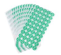 ELAYARD 1000pcs Round Quality Control Adhesive Stickers for Warehouse Management Product Passed Labels for Inspection Thermal Shipping and Approval Tags Efficient Organization and