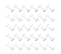 ELAYARD 100pcs Aluminum Alloy Bandage Fastener Clips for Stretch Bandage Wraps Portable Metal for Daily Use