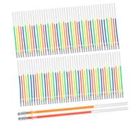 ELAYARD 100Pcs Colored Gel Pen Refills Multi Color DIY Drawing Doodling Supplies Lightweight No Leak Ink Replacement for Students Stationery