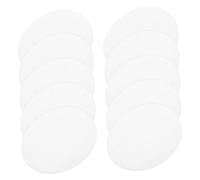 ELAYARD 100pcs Medium Flow Rate Qualitative Laboratory Filter Paper Saucer Filter Sheets for Chemistry Experiments Acid Alkali Resistant Scientific Research Use