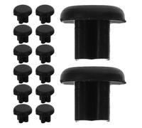 ELAYARD 100pcs Silicone Dust Plug Headphone Jack Protector Reusable Audio Jack Dust Cover for Microphone Speaker Laptop Pack Phone Plug for Music