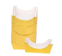 ELAYARD 100Pcs Square Mousse Cake Paper Cups Disposable Cupcake Liners with Oil and Water Resistance for Weddings Showers and Parties