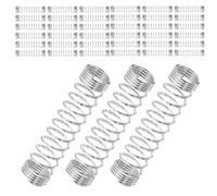ELAYARD 100Pcs Stainless Steel Ballpoint Pen Springs Small Compression Coil Springs 0.4X4.5X18Mm Metal Replacement for Writing Pens Repair