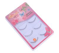 ELAYARD 10pairs Bottom Lashes Strip Faux Eyelashes for Women Natural Look False Eyelashes Transparent Band for Beginners and Makeup Artists Easy to Apply and Eye Appearance