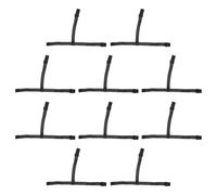 ELAYARD 10pcs Black Elastic Headlamp Straps Replacement Bands for Outdoor Headlight Headband Mechanic Flashlight Accessories Camping Hiking