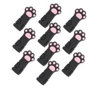 ELAYARD 10pcs Cat Paw Silicone Nipper Caps Protective Sleeves for Nail Cuticle Scissors Tweezers Pedicure Scissors Safety Cover with Hygienic Barrier for Manicure Tools
