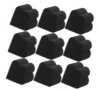 ELAYARD 10pcs Cosmetic Makeup Sponges Set Plum Blossom Shape Foundation Sponges Reusable Face Painting Tools for Women Full Face Makeup Application