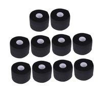 ELAYARD 10pcs Disposable Black Barber Neck Strips Stretchy Neck Paper for Hairdressing Protection Comfortable Fit Absorbs Moisture and Loose Hair for Professional Salon Use