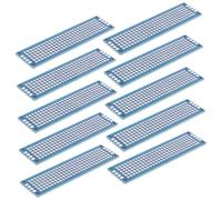 ELAYARD 10pcs Double Sided PCB Circuit Boards for Soldering High Temperature Resistant Prototype Boards for Electrical Experiments and Engineering Projects