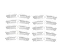 ELAYARD 10Pcs High Reflective Bike Wheel Reflectors for Mountain and Road Bikes Safety Warning Reflectors Easy to Install for Night Cycling
