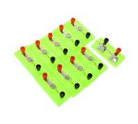 ELAYARD 10pcs Physics Light Base for Education for Electrical Experiments DIY Projects for Science Fairs Activities