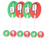 ELAYARD 10Pcs Portable School Voting Paddles Thumbs Up Down Boards for Classroom Interaction Teacher Supplies