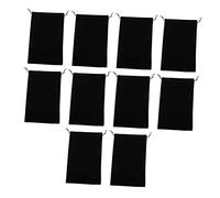 ELAYARD 10pcs Real Human Hair Wig Storage Bag Drawstring Compact and Space-saving Packaging