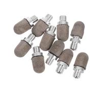 ELAYARD 10pcs Replaceable Conductive Fiber Tips for Capacitive Stylus Pens Soft Plush Mesh Replacement for Precision Touchscreen Writing Compatible with Phones Tablets and Digital Art