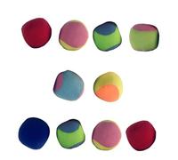 ELAYARD 10pcs Suction Stick Ball Soft Sticky Target Balls for Kindergarten Throwing Game Stress Relief Durable Play Random Color