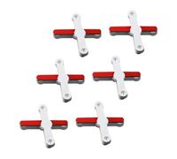 ELAYARD 12 Pcs Self-Adhesive Window Screen Clips Mesh Clamps Traceless Fixing for Fly Screens Home Office School Use