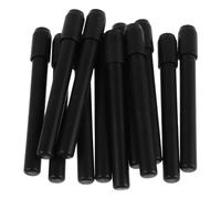 ELAYARD 12pcs Anti-slip Eyebrow Pencil Extension with Dual-ended Soft Brush Portable Makeup Aid for Precise Brow Shaping Firm Grip Holder for Controlled Application Lightweight and