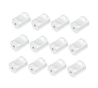 ELAYARD 12pcs Cylindrical Handle Cabinet Handles Gold Black Round Cabinet Knobs Stainless Solid Drawer Pulls and Knobs Shaped Code Single Hole Silver Aluminum Alloy