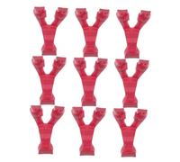 ELAYARD 12pcs Finger Food Tongs Scald Eating Clips for Kitchen Buffet BBQ and Catering Heat Resistant Utensils for Clean and Preparation at Home Restaurant